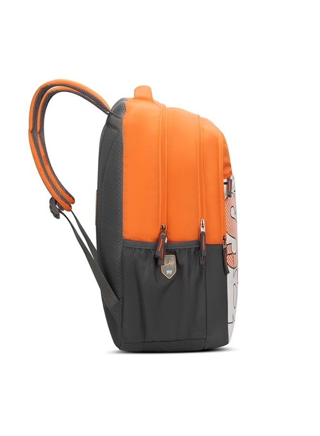 سكاي باجز Skybags Peeps RC School Bag for Kids with Raincover, Backpack for Boys & Girls with 3 Compartments, Air Mesh Back & Built-to-Last Straps | Backpack for Women & Kids - Image 4